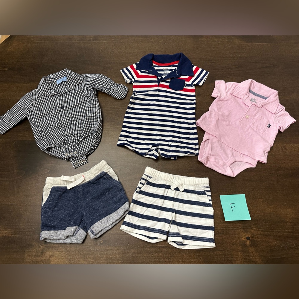 0-3 month Oshkosh and Children’s Place clothing lot
